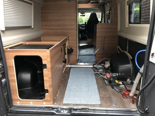 Demontage der Möbel